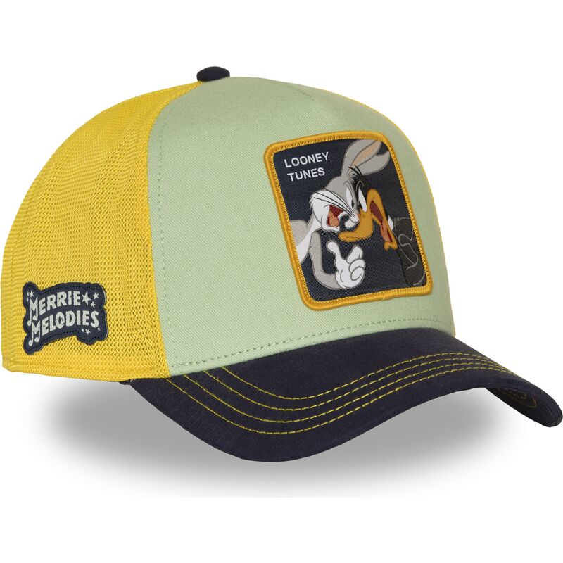 mehrfarbige-trucker-kappe-bugs-bunny-und-daffy-duck-loo13-badb-looney-tunes-von-capslab mehrfarbige-trucker-kappe-bugs-bunny-und-daffy-duck-loo13-badb-looney-tunes-von-capslab