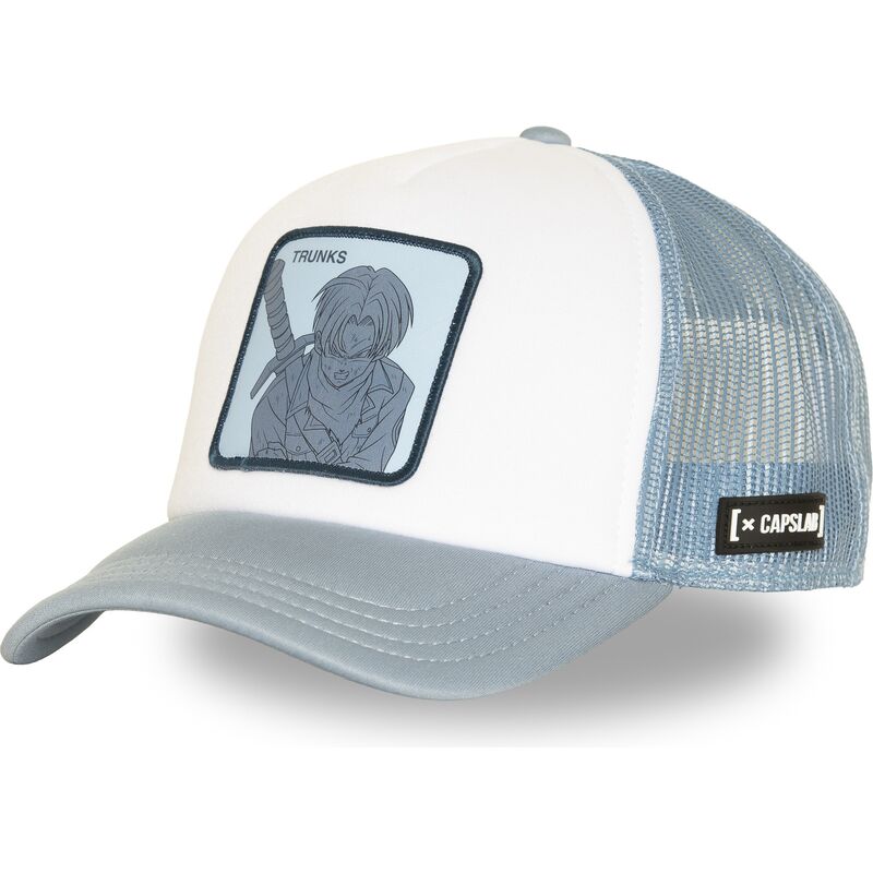 capslab-trunks-dbs8-trub-dragon-ball-blue-and-white-trucker-hat capslab-trunks-dbs8-trub-dragon-ball-blue-and-white-trucker-hat