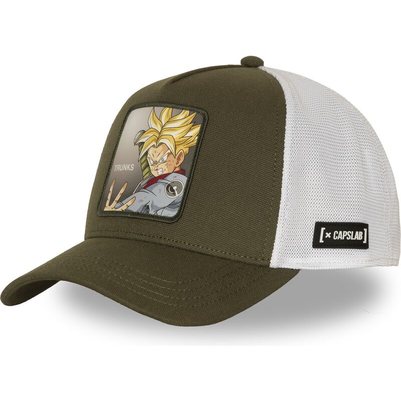cap-zaoblena-green-snapback-trunks-dragon-ball-capslab