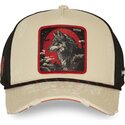cap-zaoblena-beige-snapback-wolf-beasts-capslab