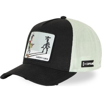 Cap zaoblená black snapback Lucky Luke Lucky Luke Capslab
