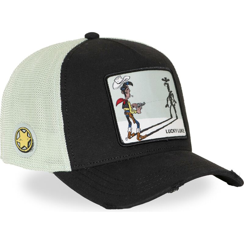 schwarze-und-weisse-trucker-kappe-lucky-luke-lck3-flub-von-capslab