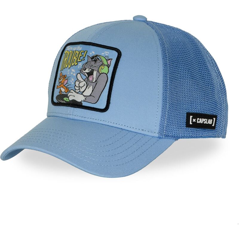blaue-trucker-kappe-tom-und-jerry-taj8-trob-looney-tunes-von-capslab blaue-trucker-kappe-tom-und-jerry-taj8-trob-looney-tunes-von-capslab
