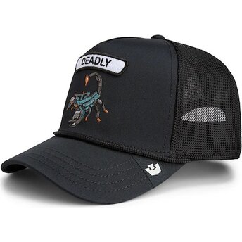 Šiltovka zaoblená čierna snapback GB2 Deadly Scorp The Rocker The Farm Goorin Bros.