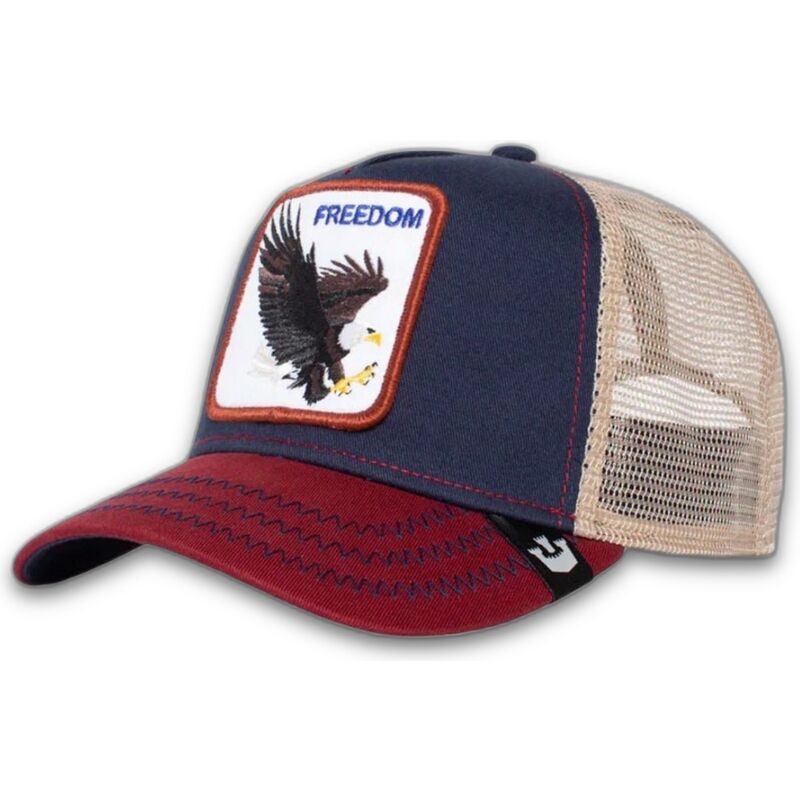 siltovka-zaoblena-tmavomodra-snapback-the-freedom-eagle-the-farm-goorin-bros