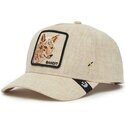 siltovka-zaoblena-bezova-snapback-bandit-cloth-rugged-comfort-the-farm-goorin-bros