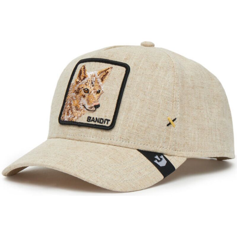 siltovka-zaoblena-bezova-snapback-bandit-cloth-rugged-comfort-the-farm-goorin-bros