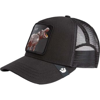 Šiltovka zaoblená čierna snapback Gut Hippo Sport The...
