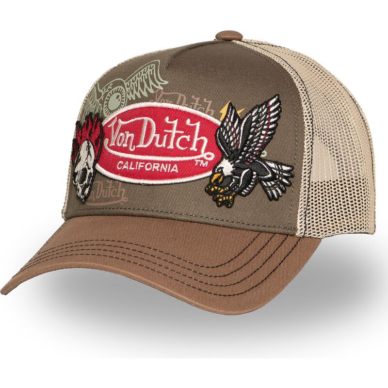 siltovka-zaoblena-hneda-snapback-patches12-von-dutch