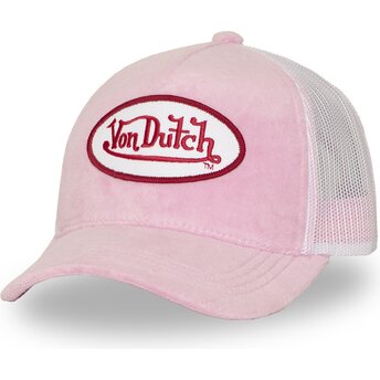 Šiltovka zaoblená ružová snapback KYLIE P Von Dutch