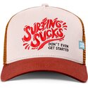 siltovka-zaoblena-hneda-snapback-surfing-sucks-coastal