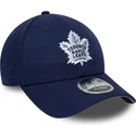 siltovka-zaoblena-tmavomodra-snapback-9forty-m-crown-team-toronto-maple-leafs-nhl-new-era