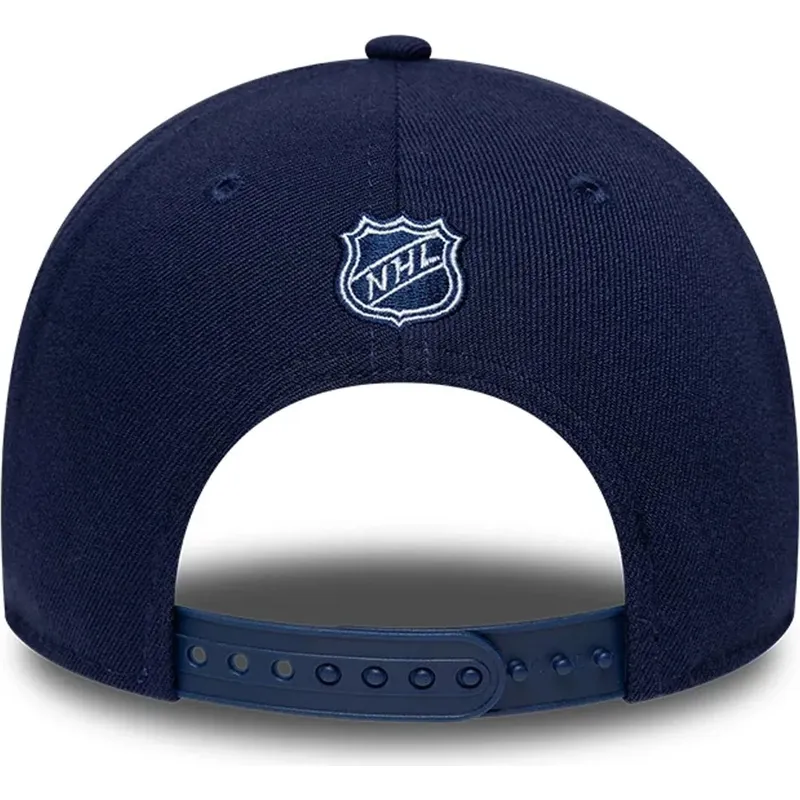 siltovka-zaoblena-tmavomodra-snapback-9forty-m-crown-team-toronto-maple-leafs-nhl-new-era