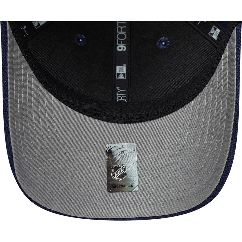 siltovka-zaoblena-tmavomodra-snapback-9forty-m-crown-team-toronto-maple-leafs-nhl-new-era