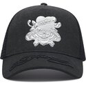 siltovka-zaoblena-cierna-snapback-love-kills-slowly-washed-ed-hardy