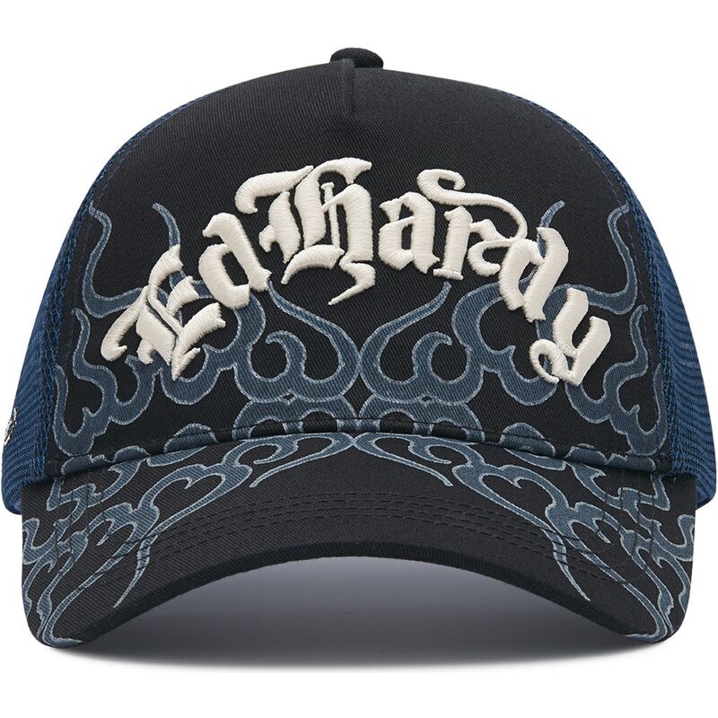 siltovka-zaoblena-cierna-snapback-flaming-ed-hardy