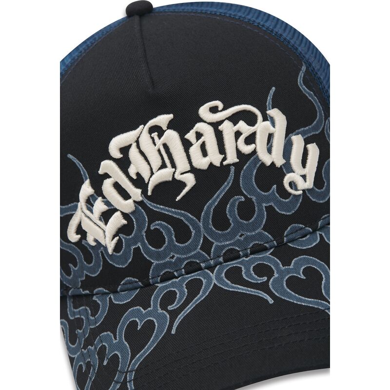 siltovka-zaoblena-cierna-snapback-flaming-ed-hardy