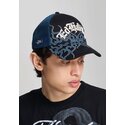 siltovka-zaoblena-cierna-snapback-flaming-ed-hardy
