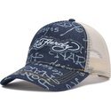 siltovka-zaoblena-tmavomodra-snapback-don-denim-ed-hardy