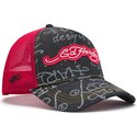 siltovka-zaoblena-cierna-snapback-don-denim-ed-hardy