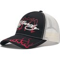 siltovka-zaoblena-cierna-snapback-1971-ed-hardy