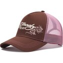 siltovka-zaoblena-hneda-snapback-rosa-skull-and-roses-ed-hardy