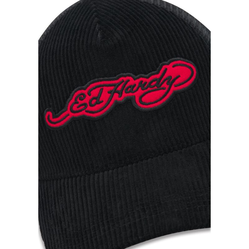 siltovka-zaoblena-cierna-snapback-embroidery-applique-cord-ed-hardy