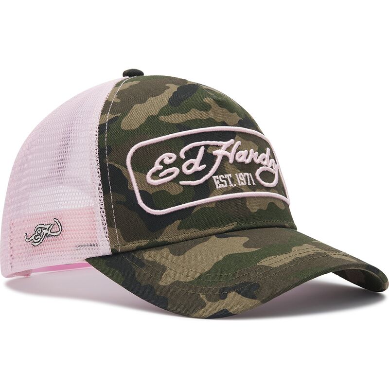 siltovka-zaoblena-kamuflaz-snapback-rosa-1971-ed-hardy