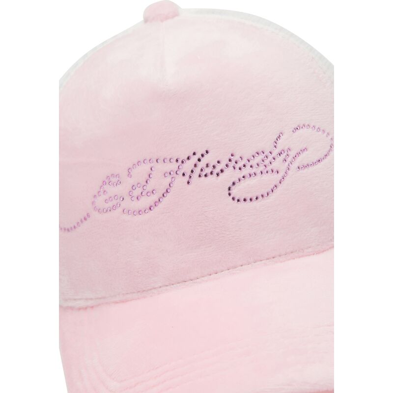 siltovka-zaoblena-ruzova-snapback-diamante-velour-ed-hardy