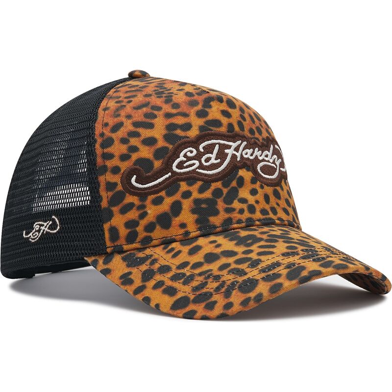 siltovka-zaoblena-leopardi-snapback-leopard-print-ed-hardy