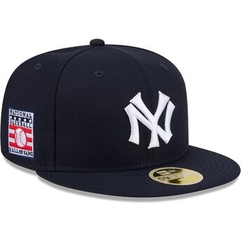 Šiltovka rovná tmavomodrá upravená 59FIFTY Hall Of Fame New York Yankees MLB New Era