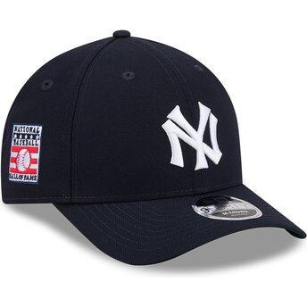 Šiltovka zaoblená tmavomodrá snapback 9FORTY M-Crown Hall Of Fame New York Yankees MLB New Era