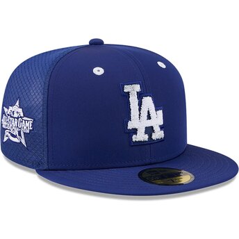 Šiltovka rovná modrá upravená 59FIFTY All Star Game Workout Los Angeles Dodgers MLB New Era