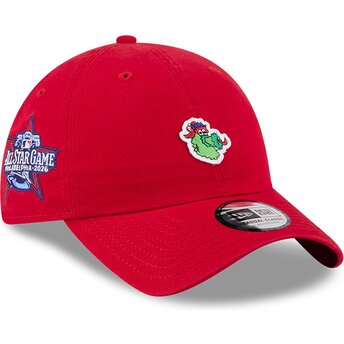 Šiltovka zaoblená červená nastaviteľný Casual Classic All Star Game Fan Pack Philadelphia Phillies MLB New Era