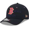siltovka-zaoblena-tmavomodra-snapback-9forty-m-crown-all-star-game-boston-red-sox-mlb-new-era