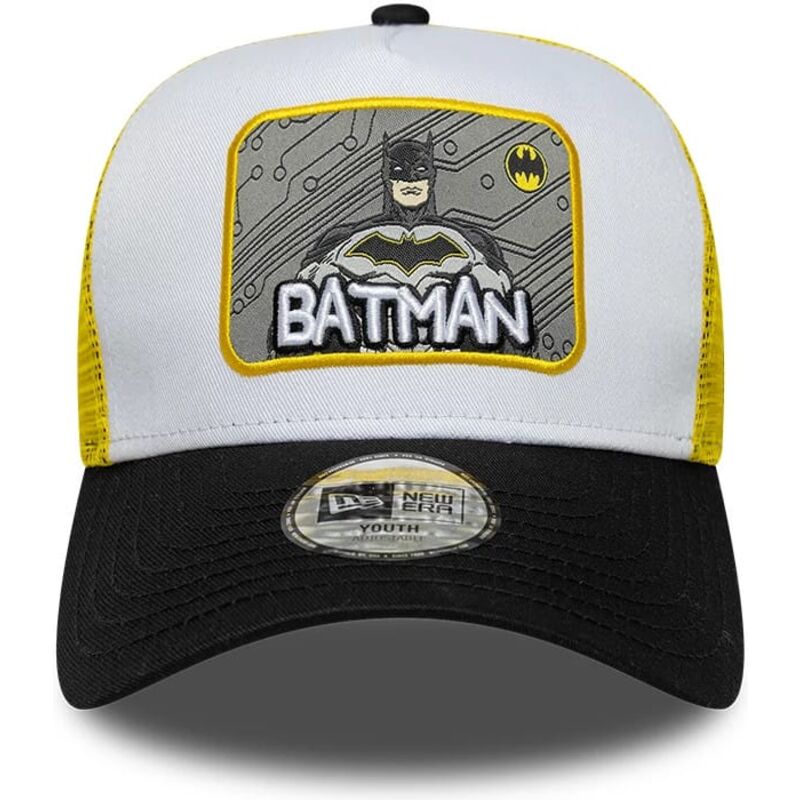 siltovka-zaoblena-viacfarebna-snapback-pre-deti-a-frame-patch-batman-dc-comics-new-era