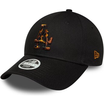 Šiltovka zaoblená čierna nastaviteľný 9FORTY Tort Infill Los Angeles Dodgers MLB New Era