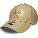 siltovka-zaoblena-bezova-nastavitelny-9forty-pu-pattern-new-york-yankees-mlb-new-era