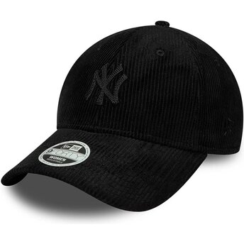Šiltovka zaoblená čierna nastaviteľný 9FORTY Cord New York Yankees MLB New Era