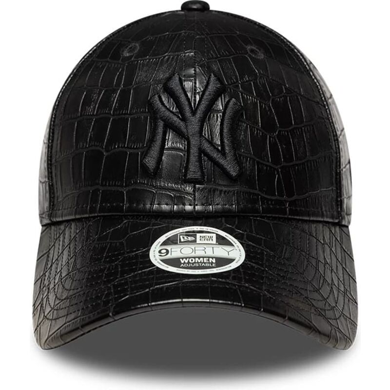siltovka-zaoblena-cierna-nastavitelny-9forty-pu-pattern-new-york-yankees-mlb-new-era