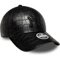 siltovka-zaoblena-cierna-nastavitelny-9forty-pu-pattern-new-york-yankees-mlb-new-era