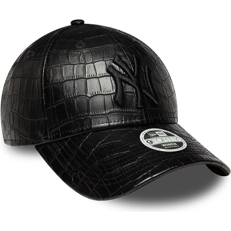 siltovka-zaoblena-cierna-nastavitelny-9forty-pu-pattern-new-york-yankees-mlb-new-era