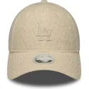 siltovka-zaoblena-bezova-snapback-9forty-m-crown-winter-borg-los-angeles-dodgers-mlb-new-era