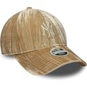 siltovka-zaoblena-bezova-nastavitelny-9twenty-velour-new-york-yankees-mlb-new-era