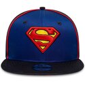 siltovka-rovna-modra-snapback-pre-deti-9fifty-piping-superman-dc-comics-new-era