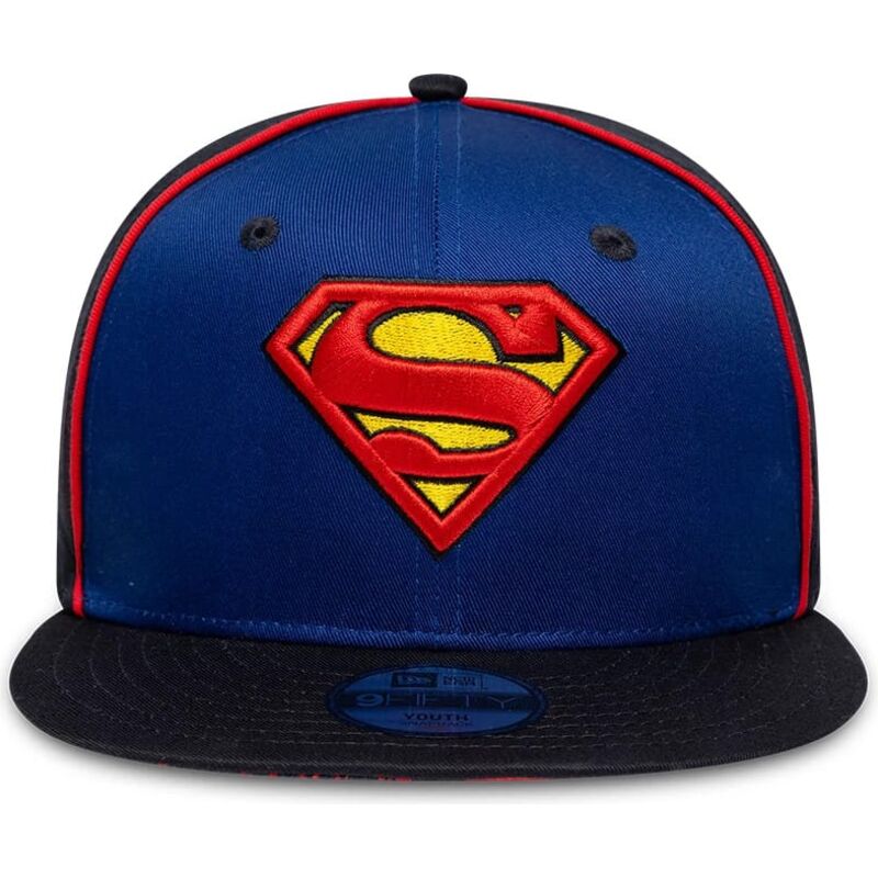 siltovka-rovna-modra-snapback-pre-deti-9fifty-piping-superman-dc-comics-new-era