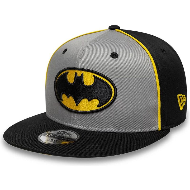 siltovka-rovna-siva-snapback-pre-deti-9fifty-piping-batman-dc-comics-new-era