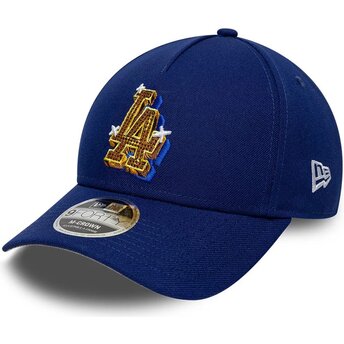 Šiltovka zaoblená modrá snapback 9FORTY M-Crown A Frame Emblem Los Angeles Dodgers MLB New Era