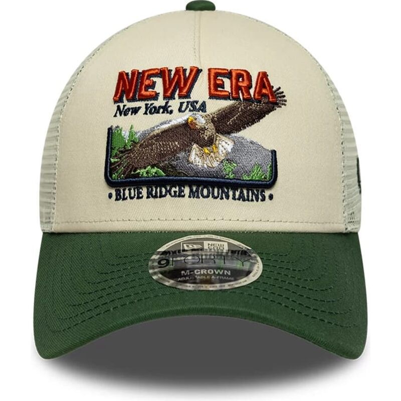 siltovka-zaoblena-zelena-snapback-9forty-m-crown-a-frame-graphic-new-era