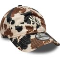 siltovka-zaoblena-hneda-nastavitelny-9twenty-animal-print-new-york-yankees-mlb-new-era